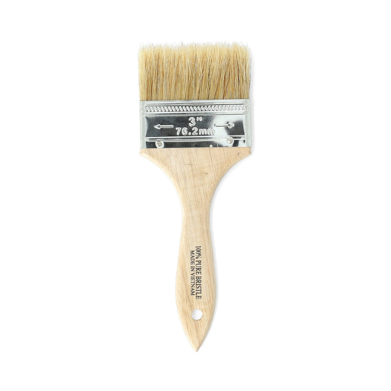 3'' CHIP BRUSH NATURAL BRISTLE