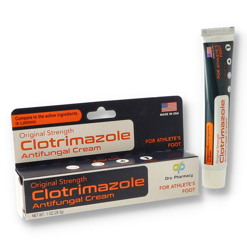 DRS PHARMACY CLOTRIMAZOLE ANTIFUNGAL CREAM MADE IN USA
