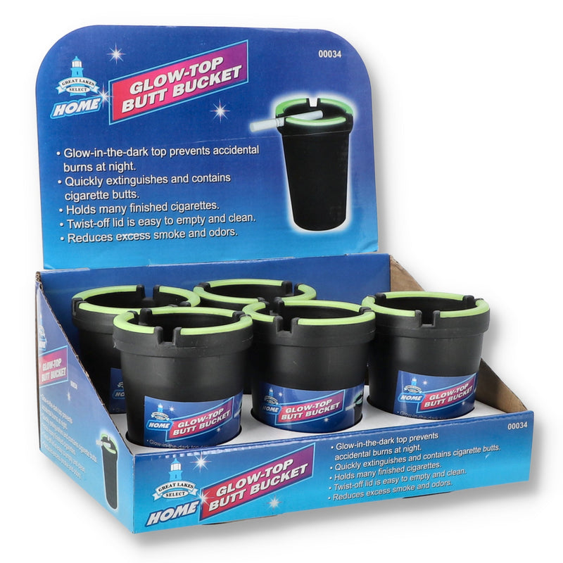 GLOW-TOP BUTT BUCKET