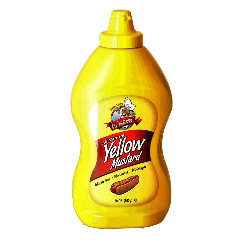 WOEBERS YELLOW MUSTARD PINCH WAIST 20oz