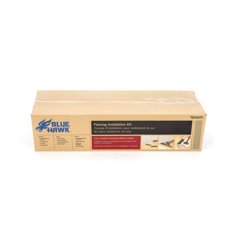 BLUE HAWK FLOORING INSTALLATION KIT -30 EXPENSION GAP SPACERS TAPPING BLOCK & PULL BAR