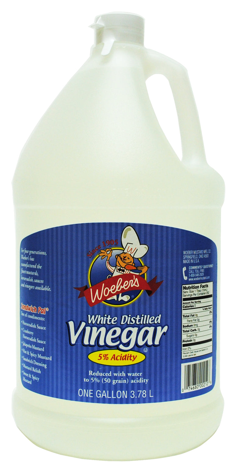 WOEBER 5% WHITE VINEGAR 1gal