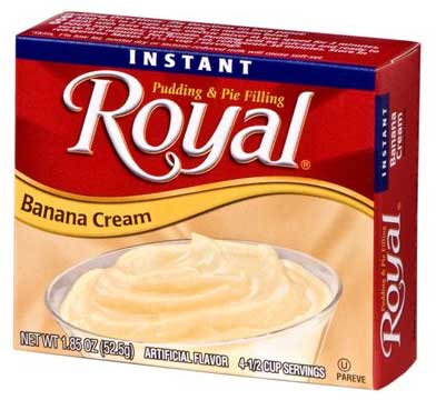 EXP 8/26-ROYAL BANANA CREAM PUDDING