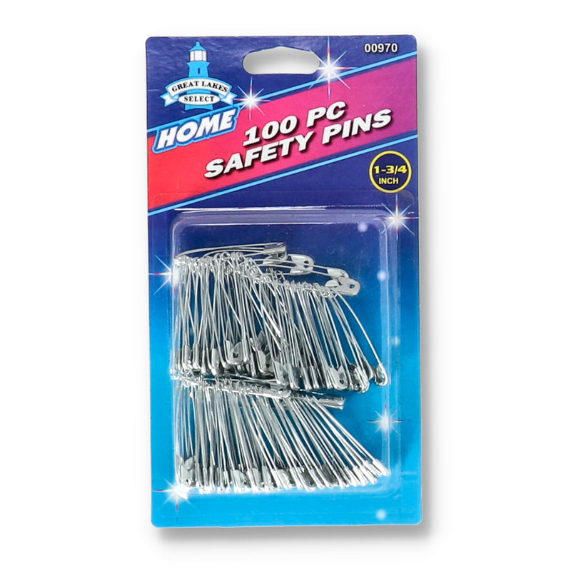 100pc SAFETY PINS