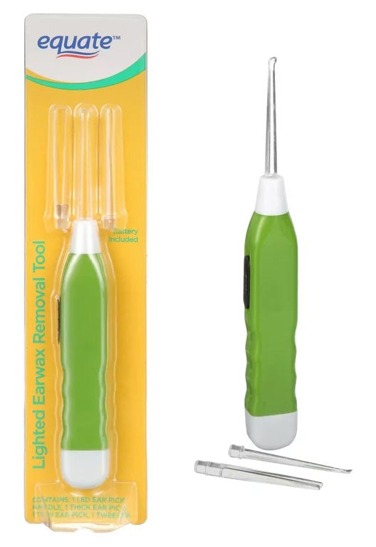 EQUATE LED EAR WAX REMOVAL TOOL SET