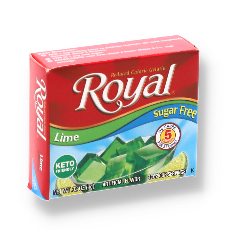 ROYAL SUGAR FREE GELATIN LIME