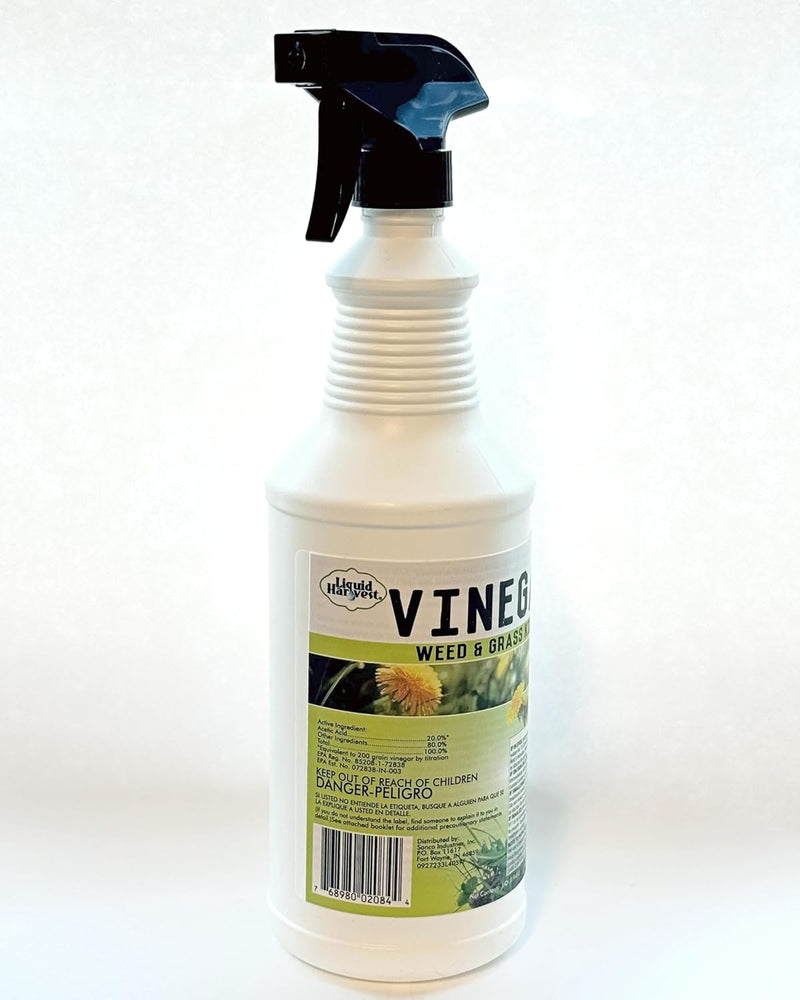 LIQUID HARVEST 32oz VINEGAR WEED&GRASS KILLER 20%RTU