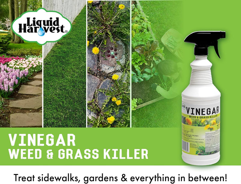 LIQUID HARVEST 32oz VINEGAR WEED&GRASS KILLER 20%RTU