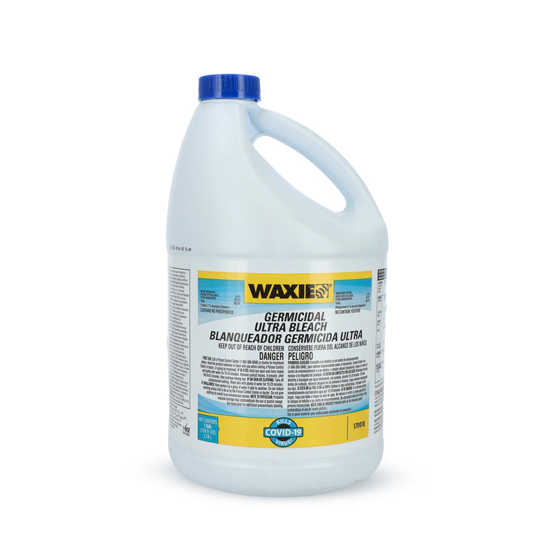 WAXIE 128OZ 6% GERMICIDAL BLEACH