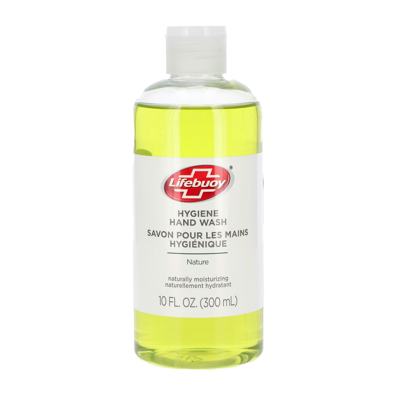 LIFEBUOY 10OZ LIQUID HAND SOAP -NATURE FLIP TOP CAP ENG/FR