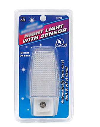 LED NIGHT LIGHT WITH SENSOR