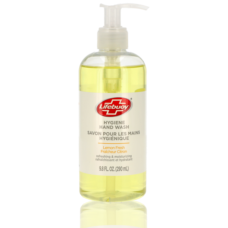 LIFEBUOY 9.8 OZ LIQUID HAND SOAP PUMP -LEMON ENG/FR