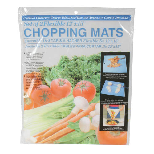 CHOPPING MAT 2pc SET 12 x 15''
