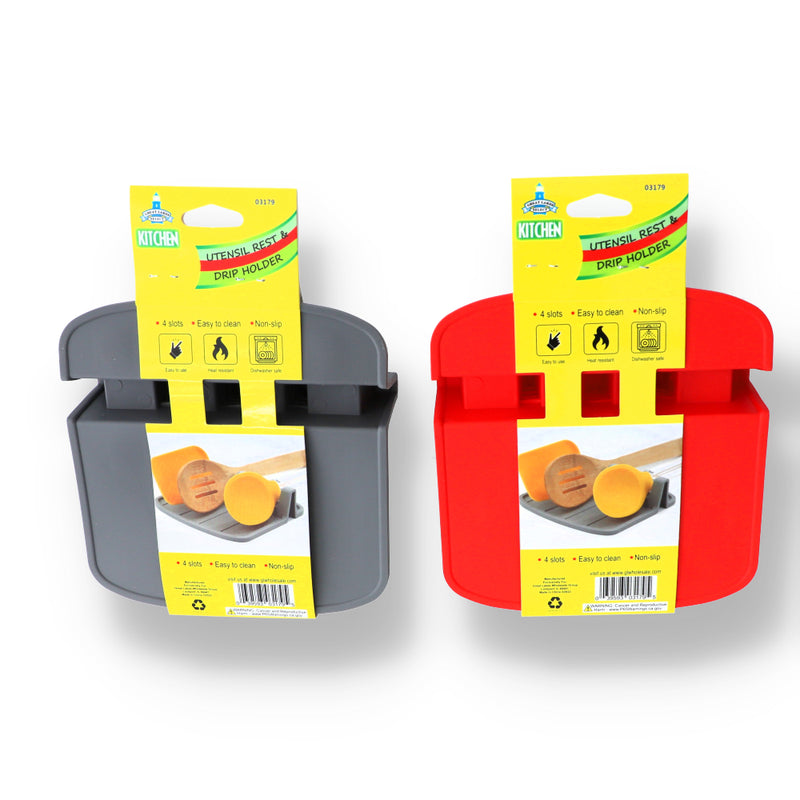 UTENSIL REST & DRIP HOLDER