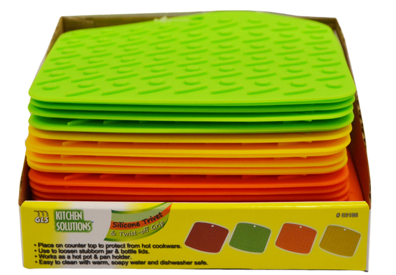 SILCONE TRIVET & TWISTOFF GRIP