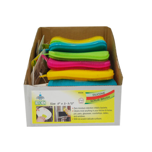 SILICONE SCRUB BRUSH