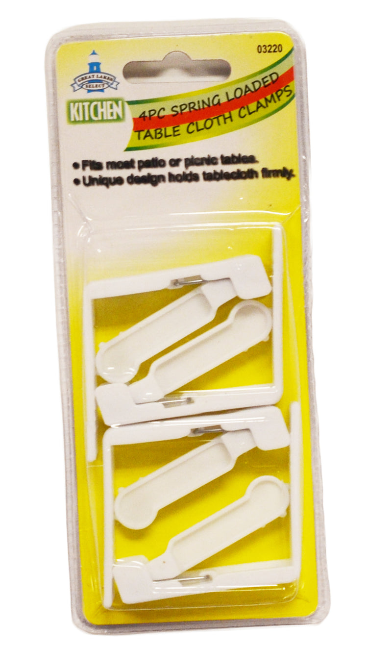 4pc TABLE CLOTH CLAMPS