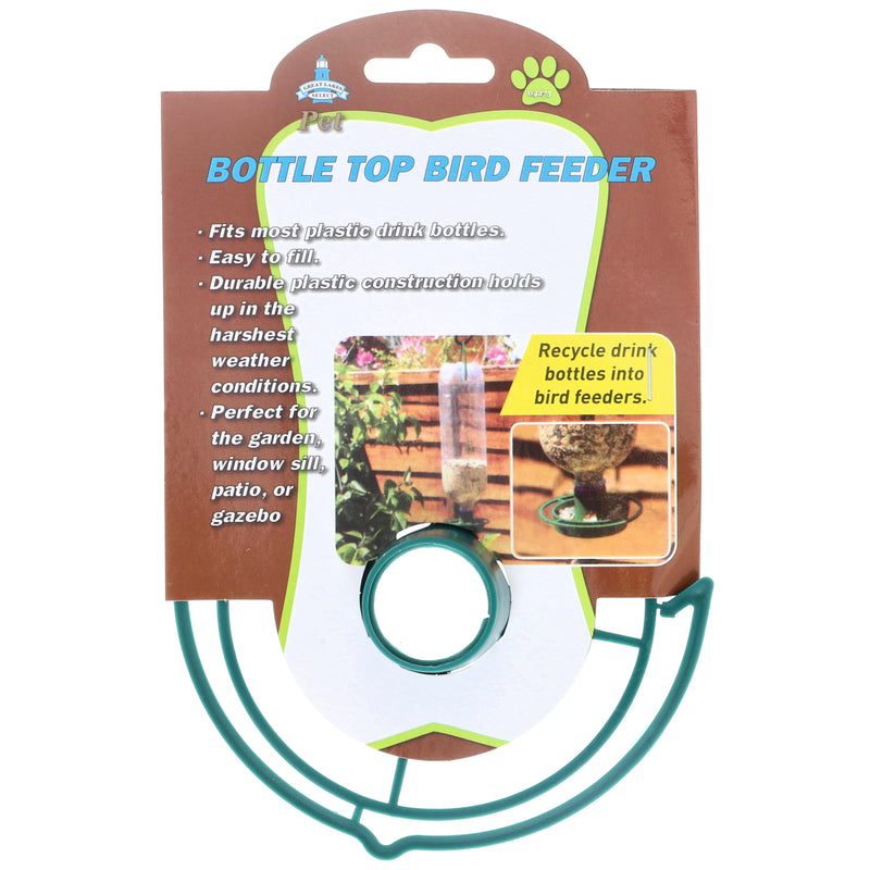 BOTTLE TOP BIRD FEEDER