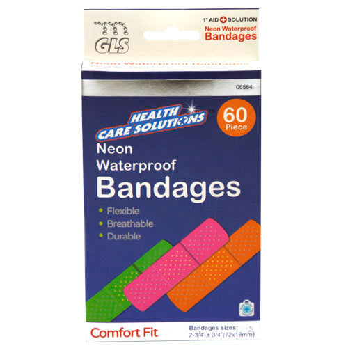 60pc NEON BANDAGES