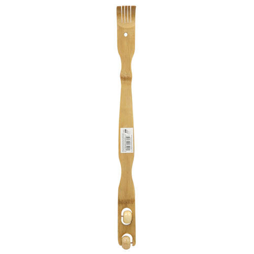 BAMBOO BACK SCRATCHER WITH 2 BALL MASSAGER