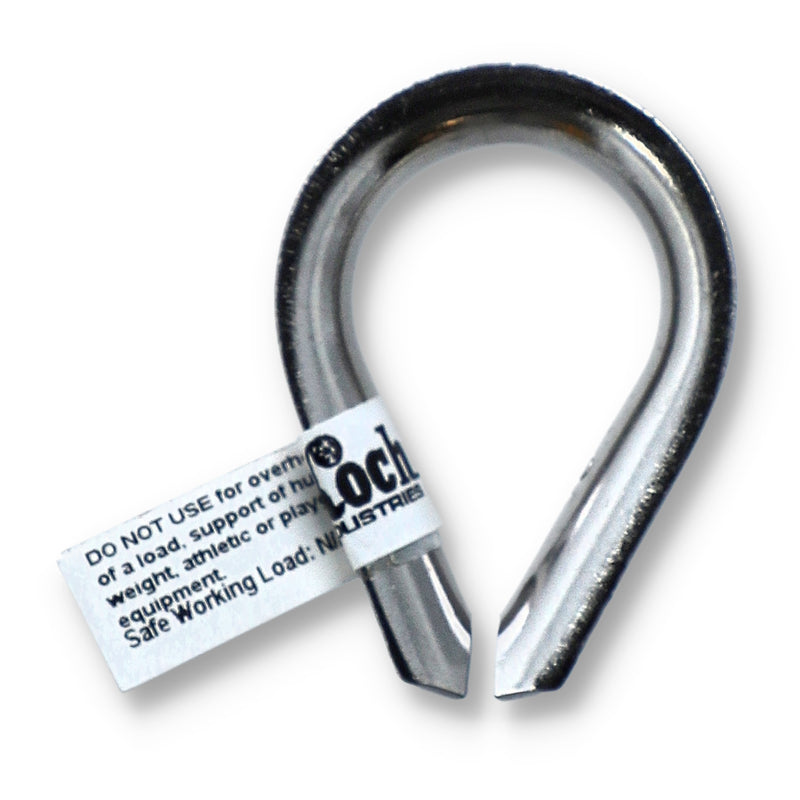 5/16'' STAINLESS STEEL THIMBLE BULK & UPC LABEL