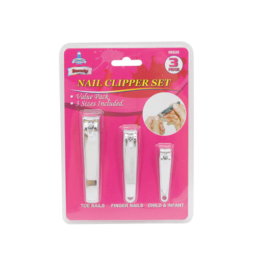 3pc NAIL CLIPPER SET