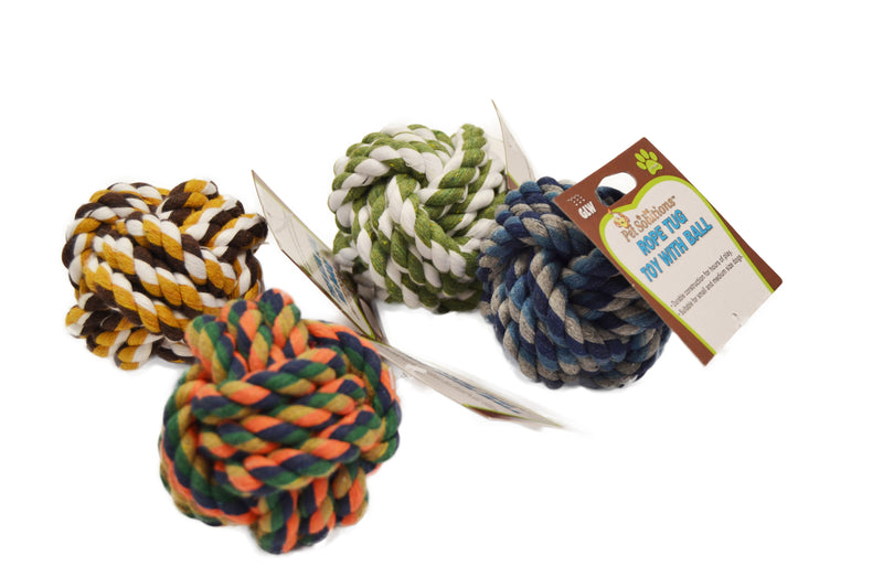 PET ROPE TOY WITH BALL