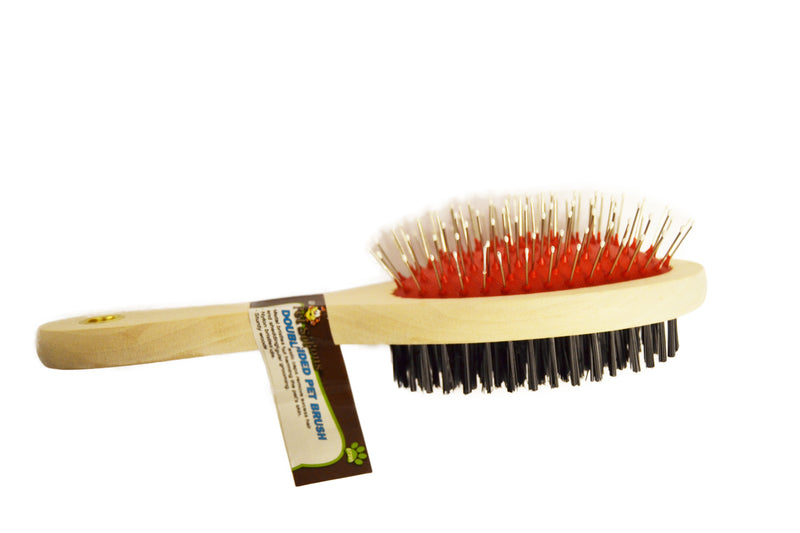 DOUBLE SIDED PET BRUSH