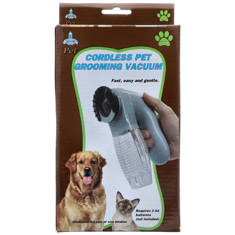CORDLESS PET GROOMING VACUUM