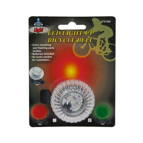 LED LIGHT-UP BICYCLE BELL