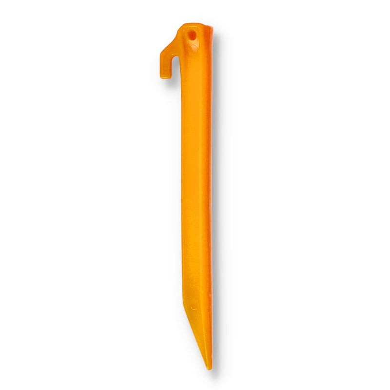 4pc 12'' PLASTIC TENT STAKE