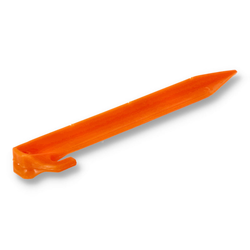 4pc 12'' PLASTIC TENT STAKE