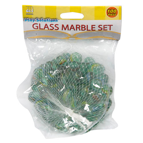 100pc GLASS MARBLES