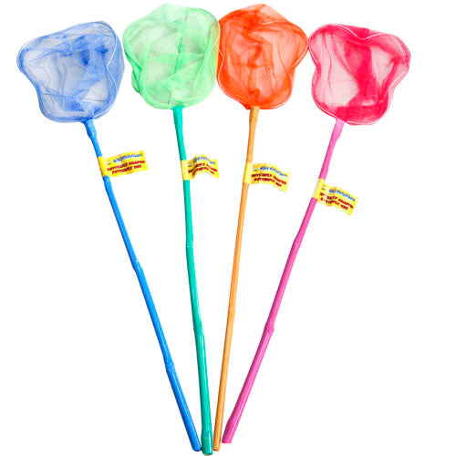 KIDS BUTTERFLY NET 32'' BUTTERFLY SHAPED