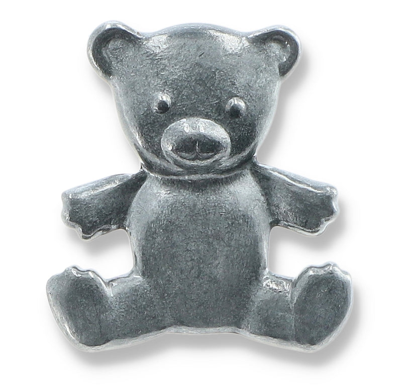 BEAR KNOB DRAWER-CABINET PULL ZINC PLATED