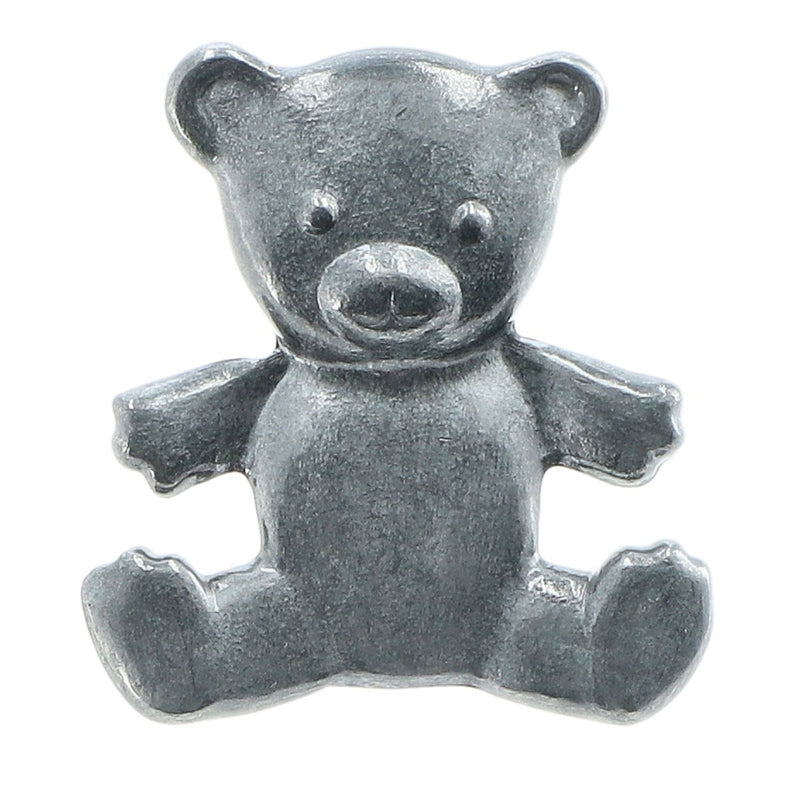 BEAR KNOB DRAWER-CABINET PULL ZINC PLATED