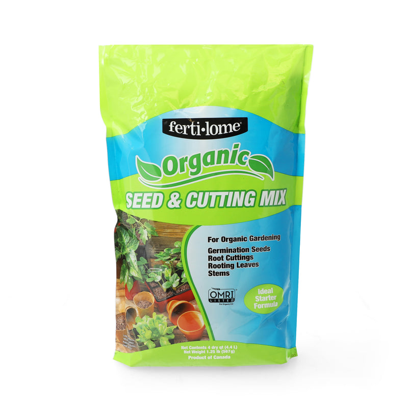 FERTILOME 4 QUART ORGANIC SEED & CUTTING MIX