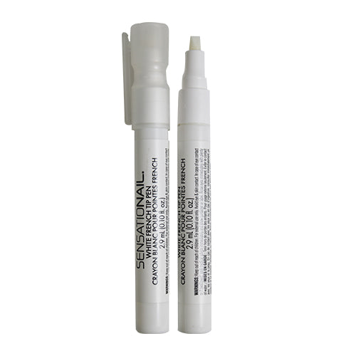 WHITE FRENCH TIP NAIL PEN SHORT 2.9ml BULK