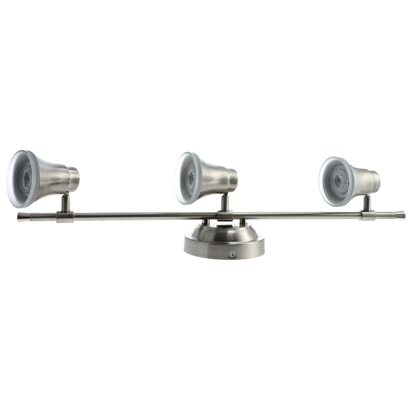 3 LED 25'' DIRECTIONAL TRACK FIXTURE DIMMABLE SATIN NICKEL