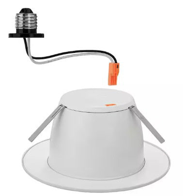 COMMERCIAL ELECTRIC 6'' LED DOWNLIGHT KIT 670 LUMENS SOFT WHITE LOW GLARE