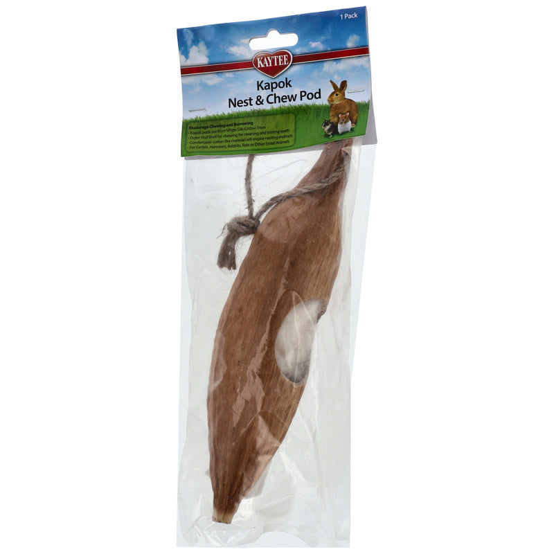 Kaytee Kapok Nest & Chew Pod