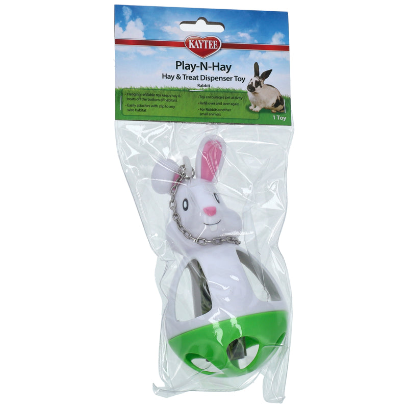 RABBIT PLAY-N-HAY TREAT DISPENSER TOY