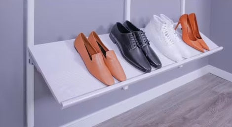 EVERBILT DECORATIVE ADJUSTABLE SHOE SHELF KIT 36x12''
