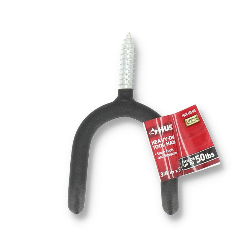 HUSKY HEAVY DUTY TOOL HANGER HOOK 3/4x5''