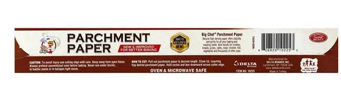 10225-24-BIG CHEF PARCHMENT PAPER 25 SQUARE FEET