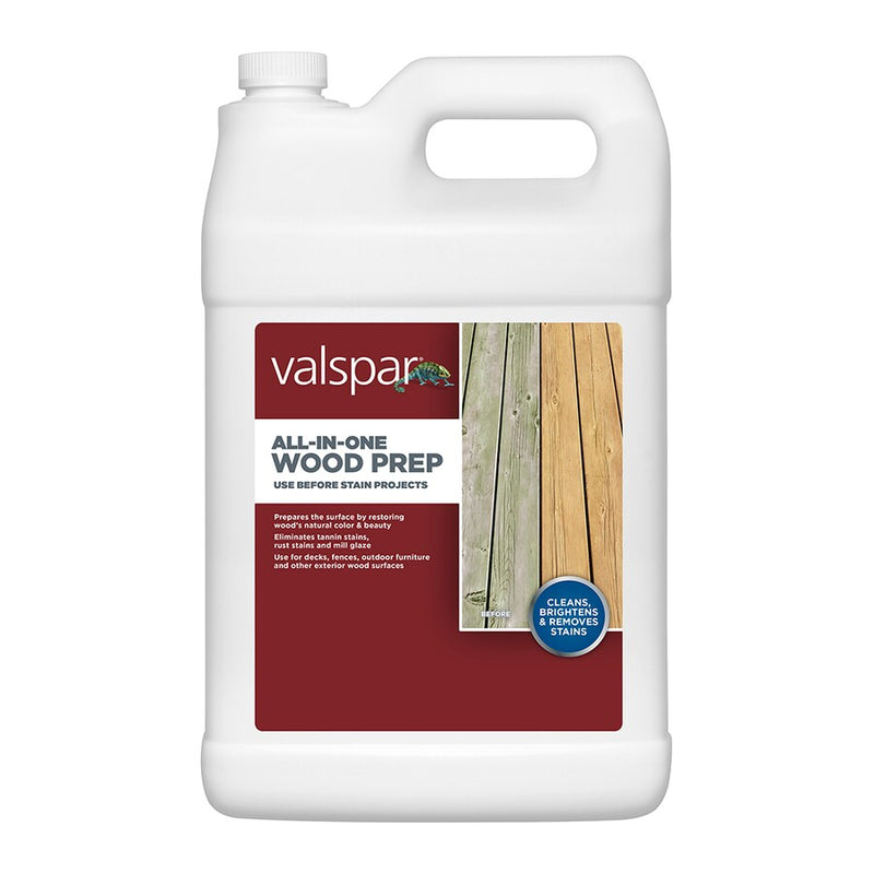 VALSPAR ALL 2.5 GALLON ALL-IN-ONE WOOD PREP DECK CLEANER