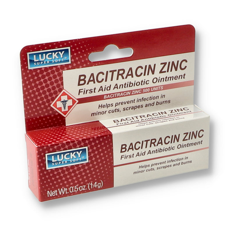 LUCKY BACITRACIN ZINC OINTMENT .5oz