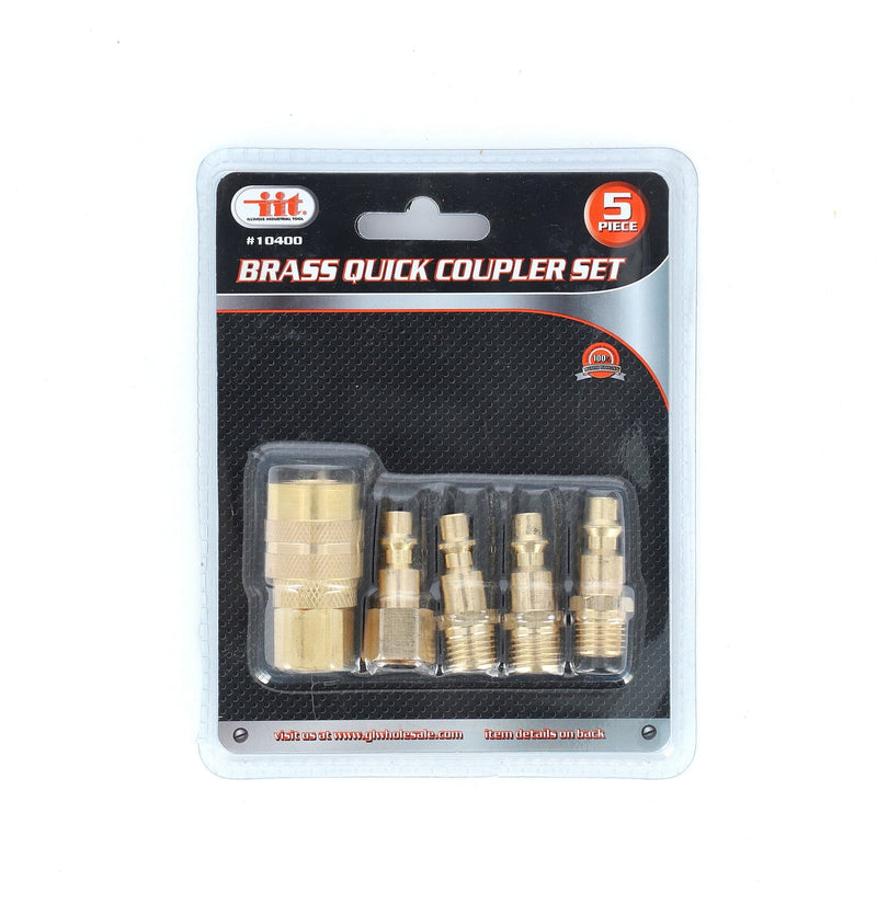 IIT 5pc BRASS QUICK COUPLER SET