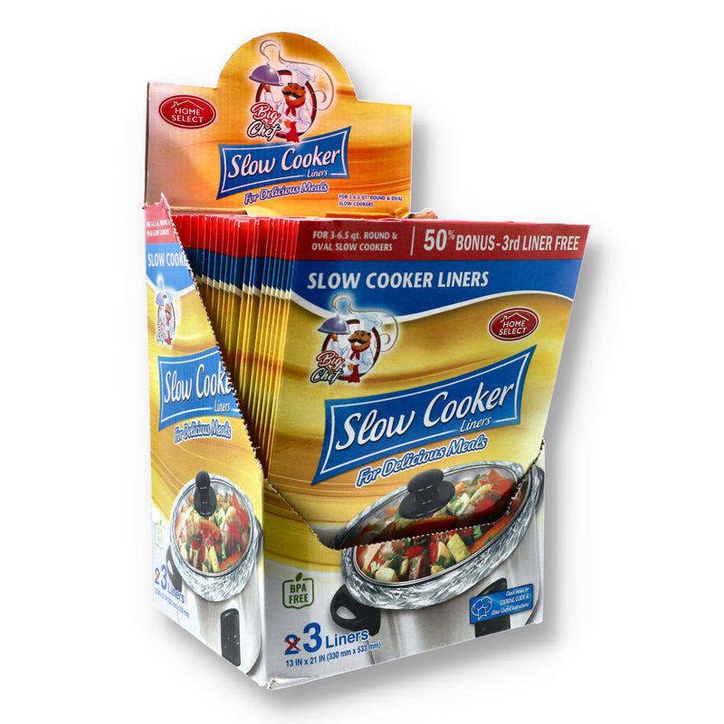 HOME SELECT 3ct SLOW COOKER LINERS 21x13''
