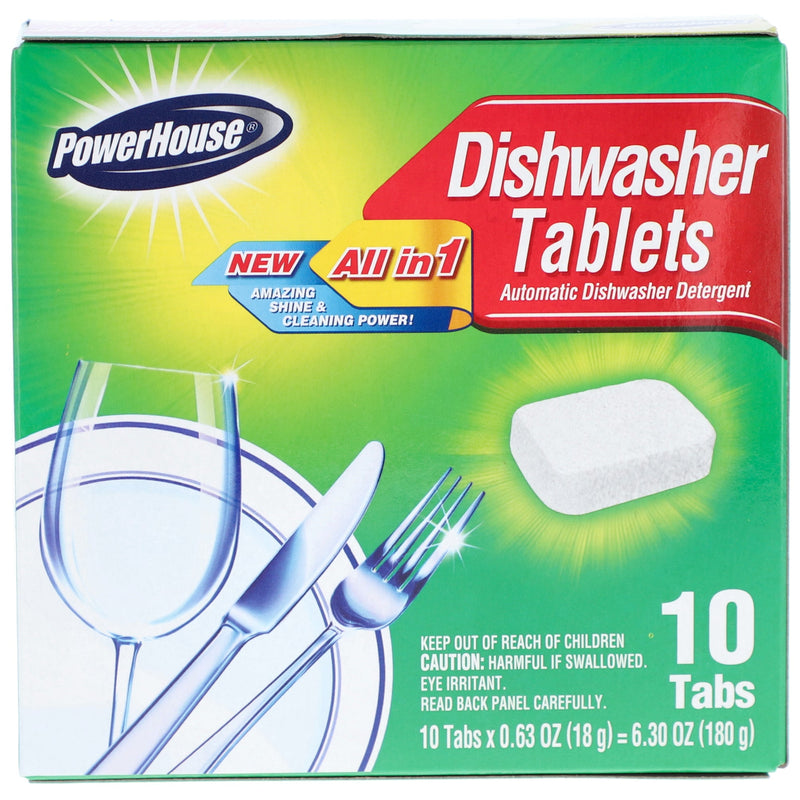 10CT DISHWASHER TABLETS CLEAN & SHINE ALL-IN-1